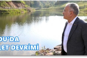 Ordu’da 68 Gölet Tamamlandı Su Sıkıntısı Ortadan Kalkacak